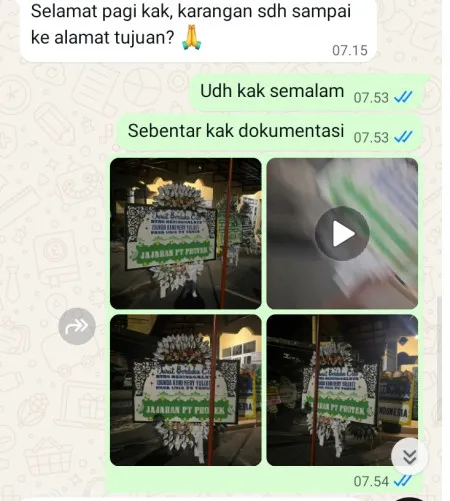 Pengiriman Papan Bunga Selamat Tb Simatupang Office Area