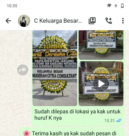 Pengiriman Papan Bunga Duka Tb Simatupang Office Area