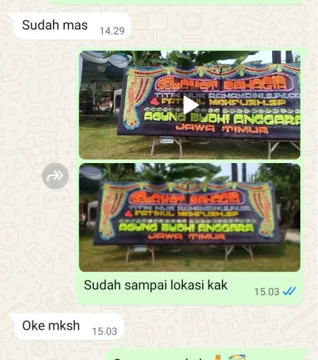 Pengiriman Papan Bunga Tb Simatupang Office Area